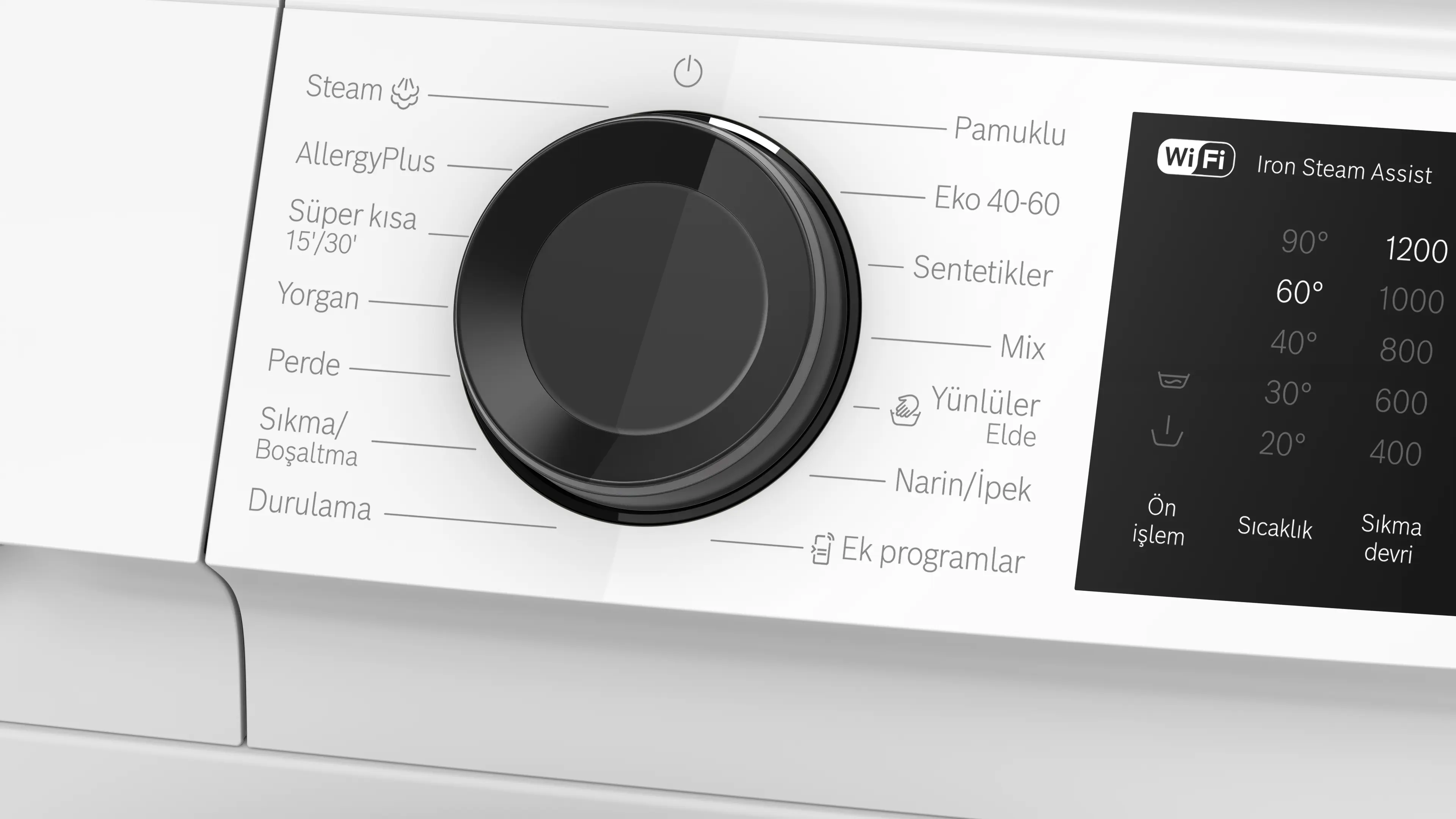 Serie 6 Çamaşır Makinesi 9 kg maks. 1200 dev./dak. - Gorsel 3