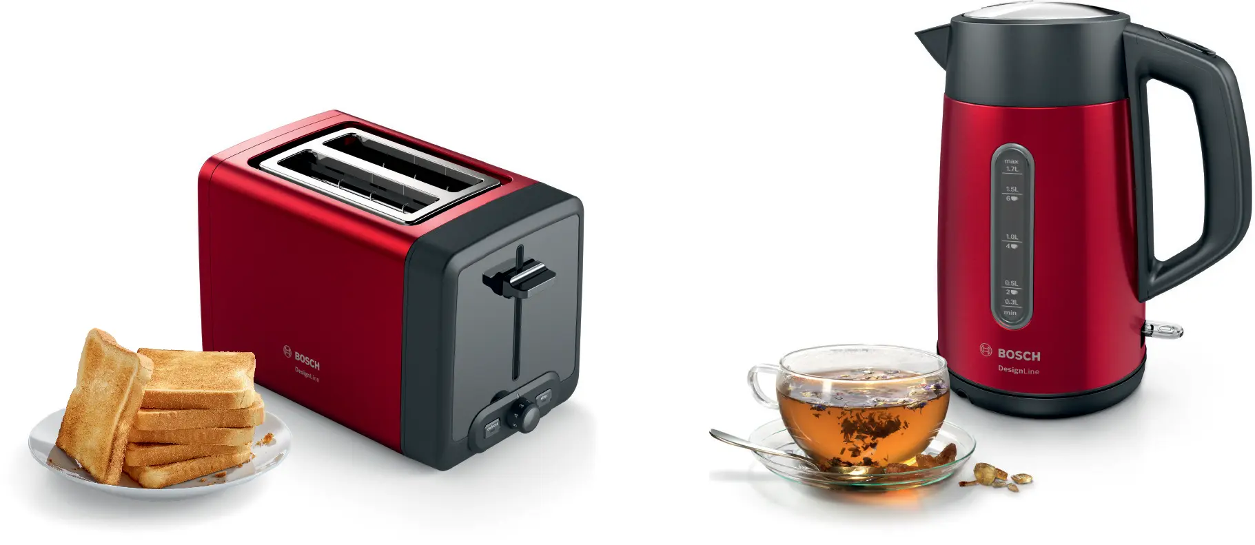 TAT4P424 Ekmek Kızartma Makinesi DesignLine Kırmızı - Gorsel 6