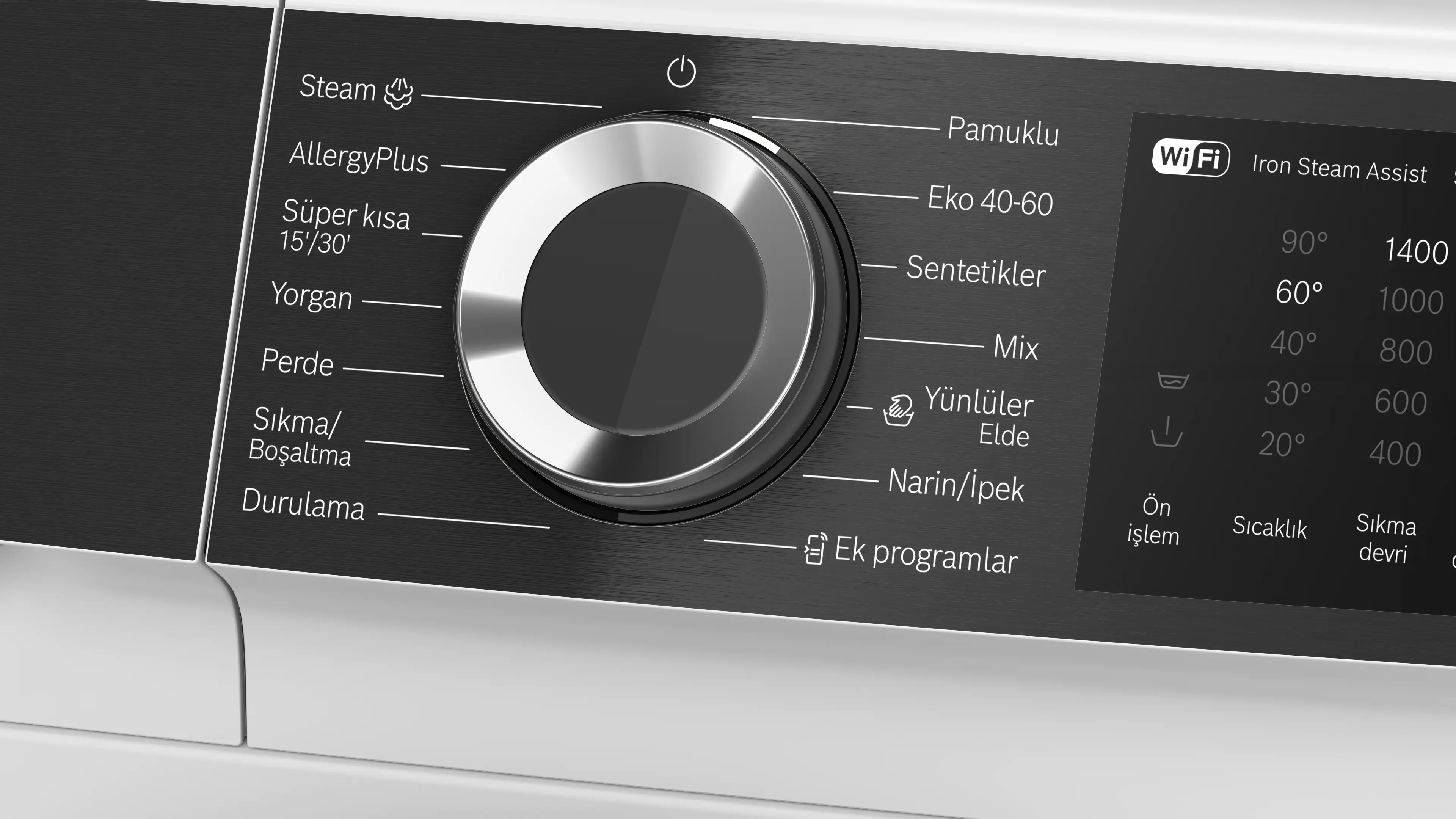 Serie 6 Çamaşır Makinesi 9 kg maks. 1400 dev./dak. - Gorsel 3