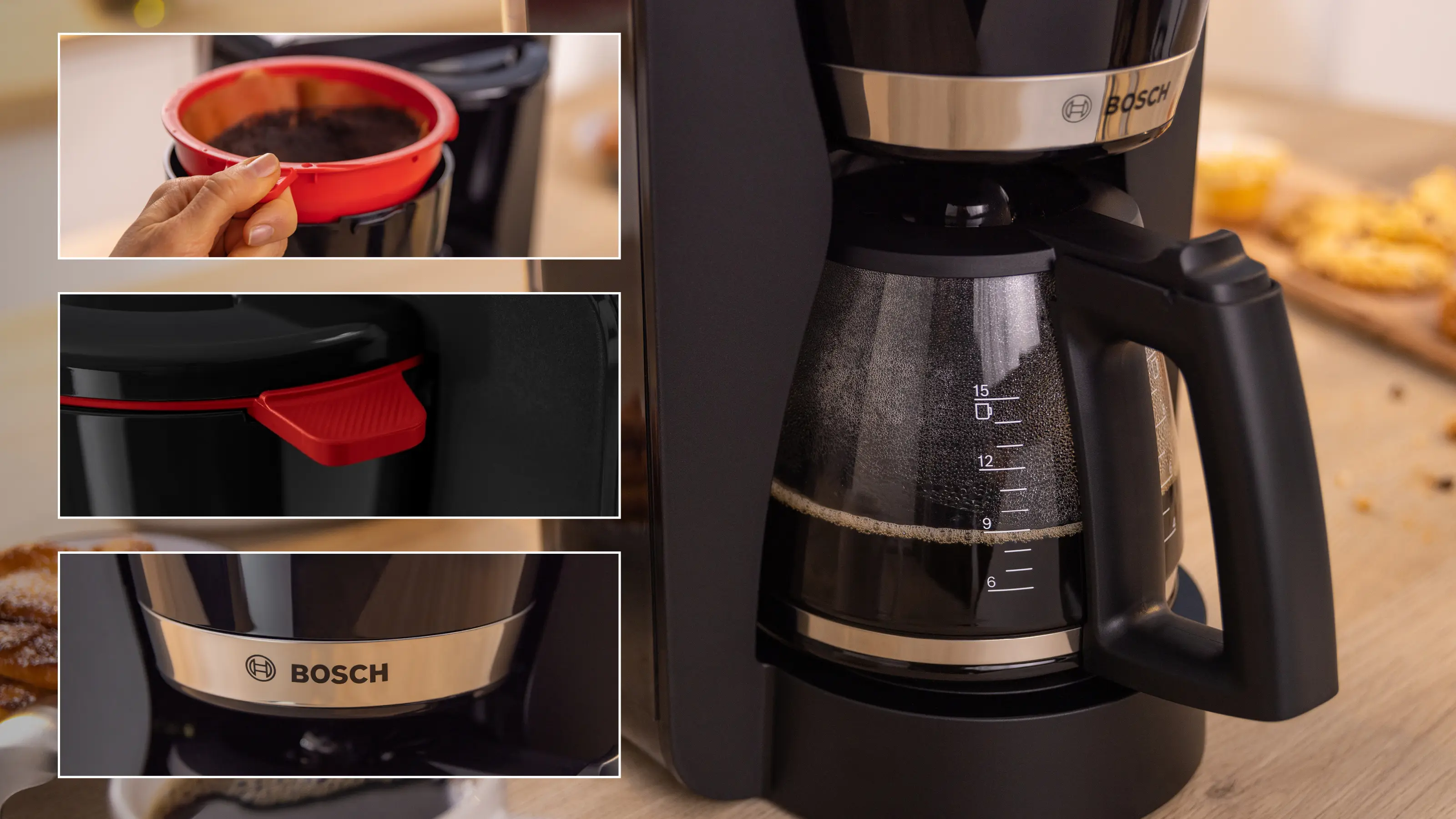 TKA4M233 Filtre Kahve Makinesi MyMoment Siyah - Gorsel 7