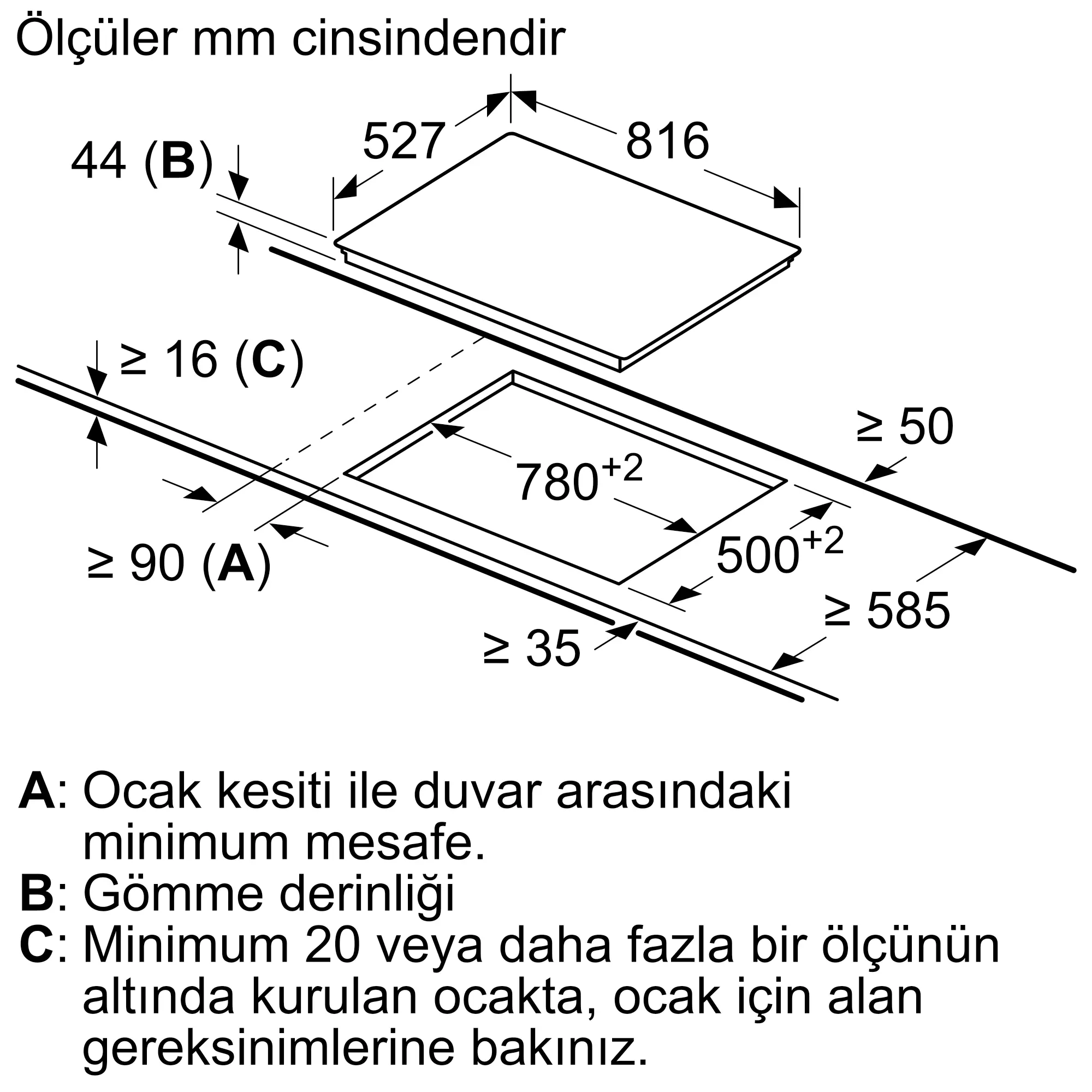 Serie 8 Elektrikli Ocak 80 cm Çerçeveli Montaj - Gorsel 5