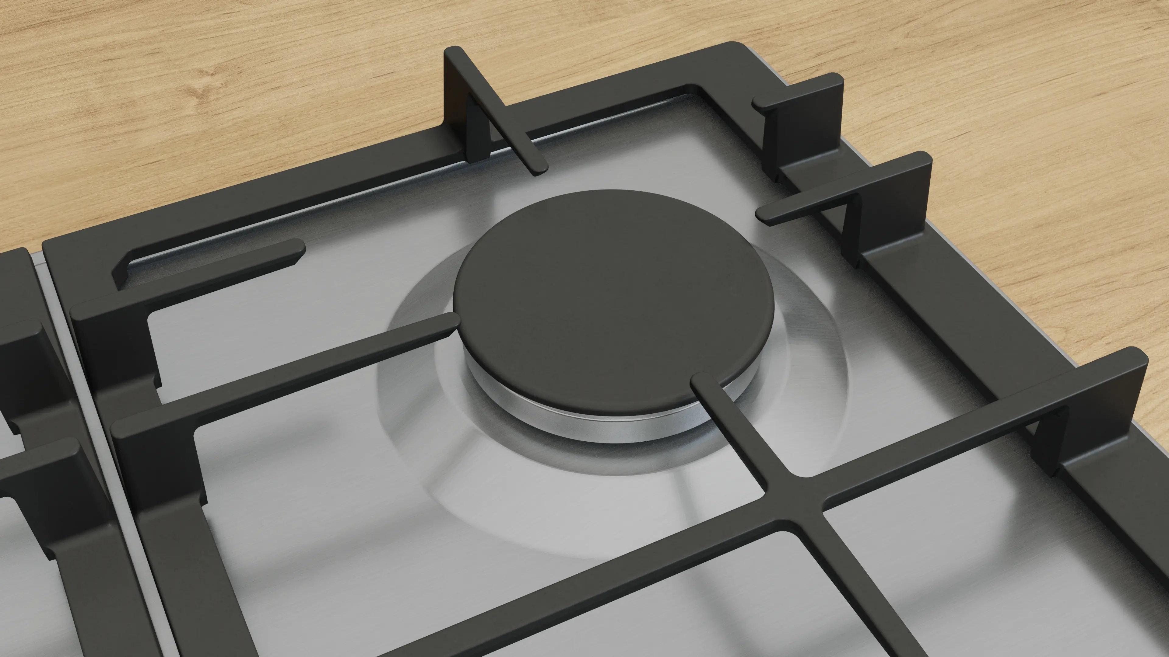 Serie 6 Gazlı Ocak 60 cm Paslanmaz çelik - Gorsel 5