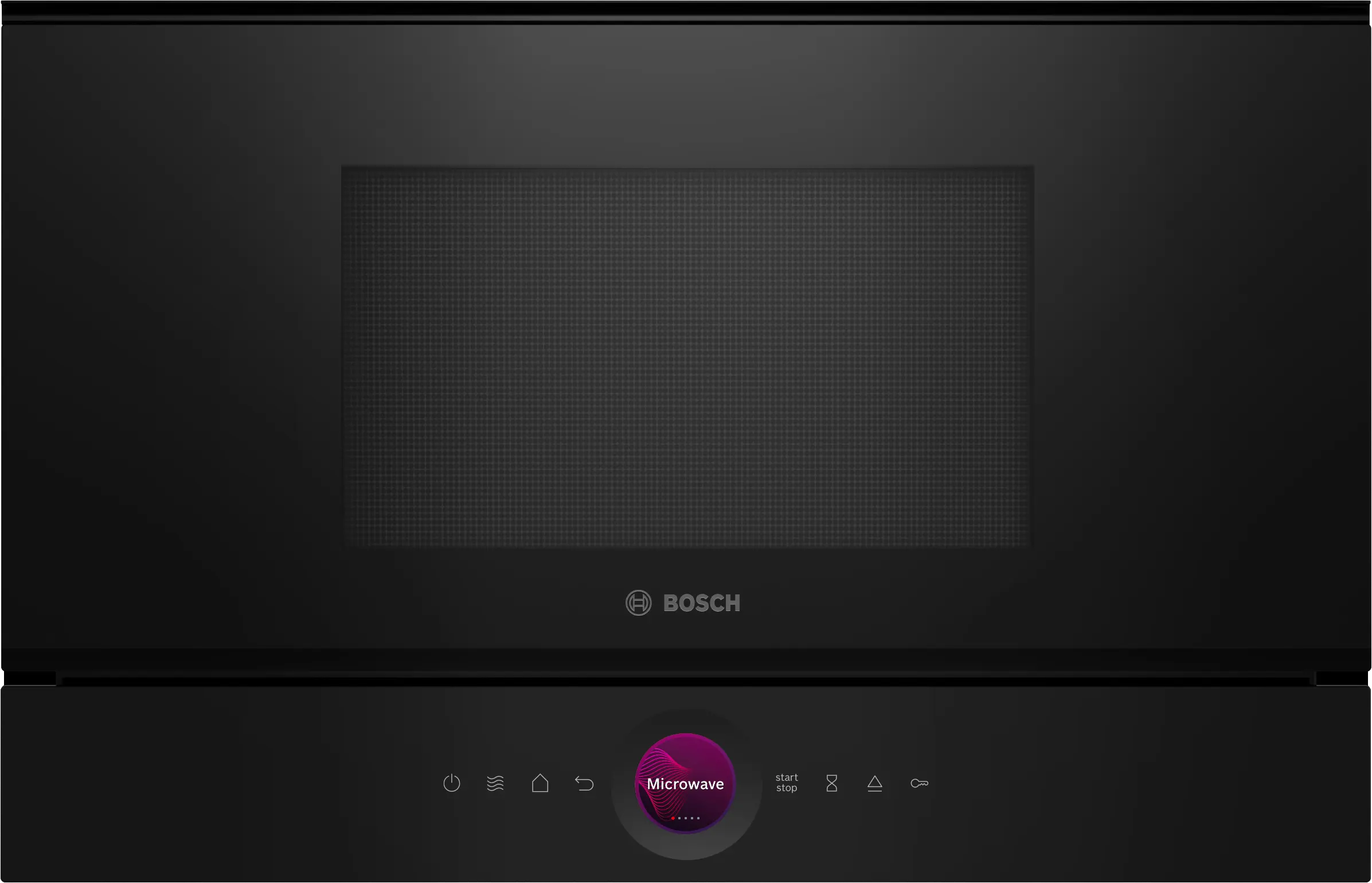 Serie 8 Ankastre Mikrodalga, Izgara Fonksiyonlu Siyah - Gorsel 1