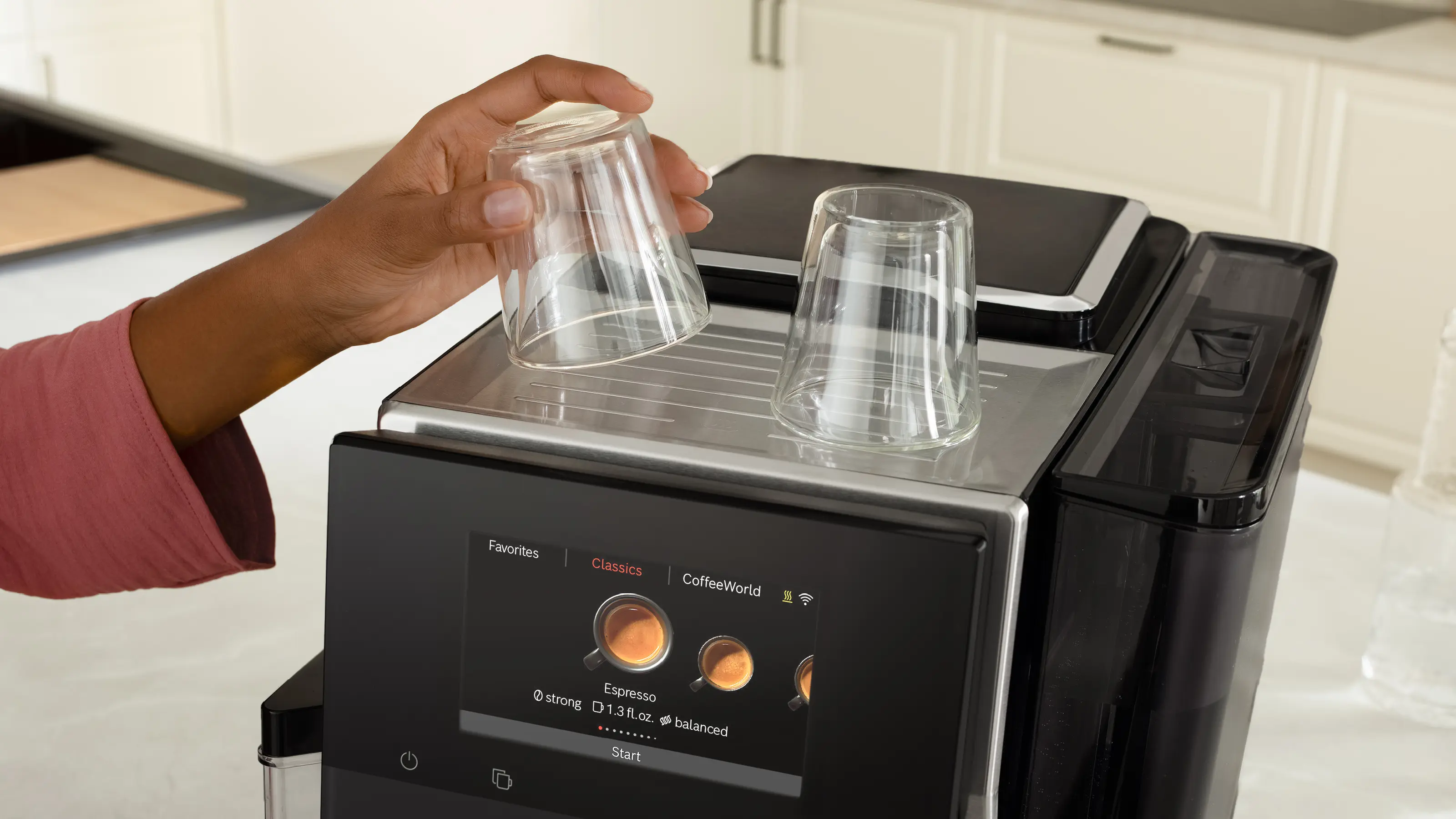 Serie 8 Tam Otomatik Kahve Makinesi VeroCafe Paslanmaz çelik - Gorsel 10