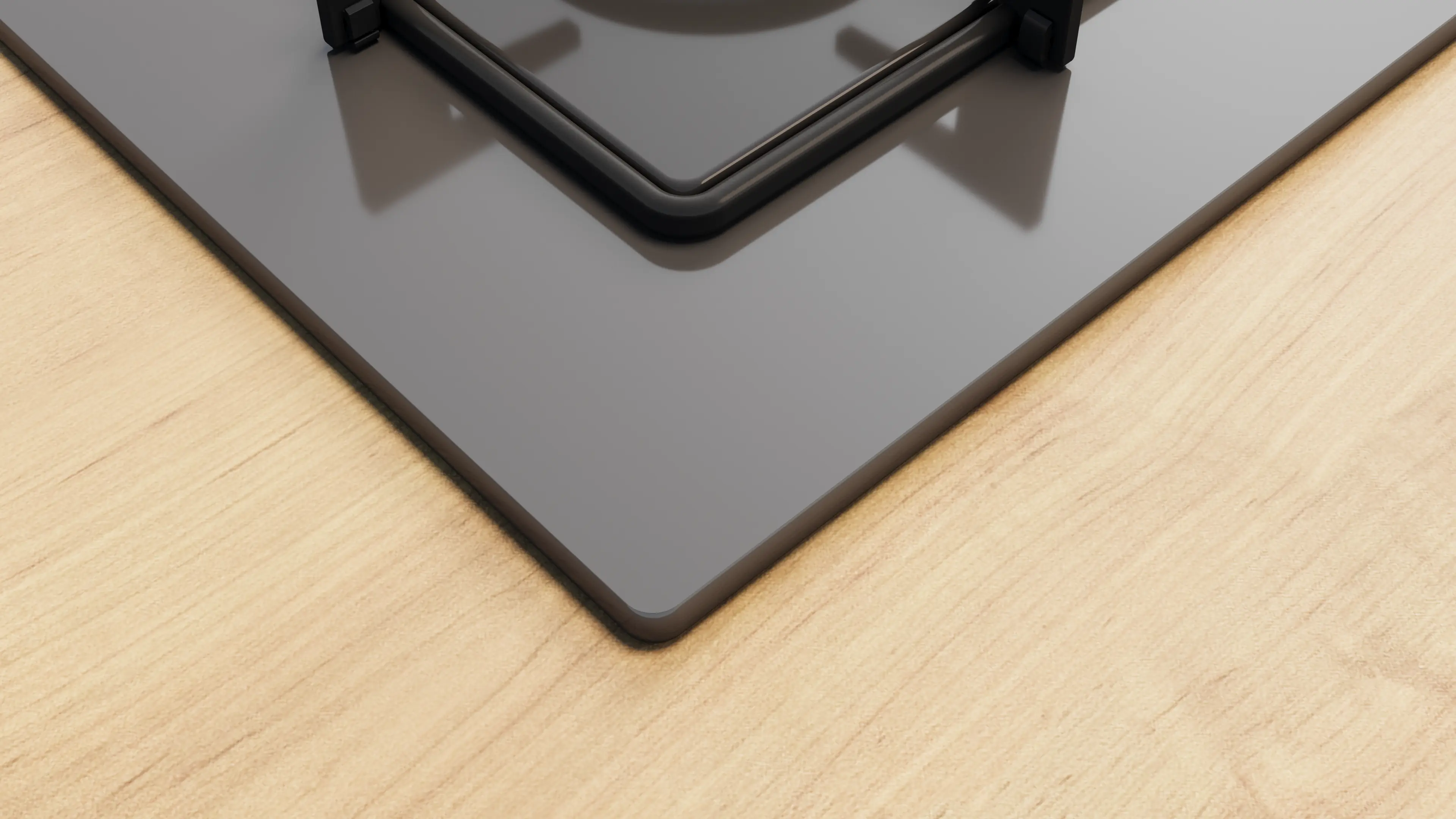 Serie 4 Gazlı Ocak 67 cm Sert cam, Antrasit gri - Gorsel 4