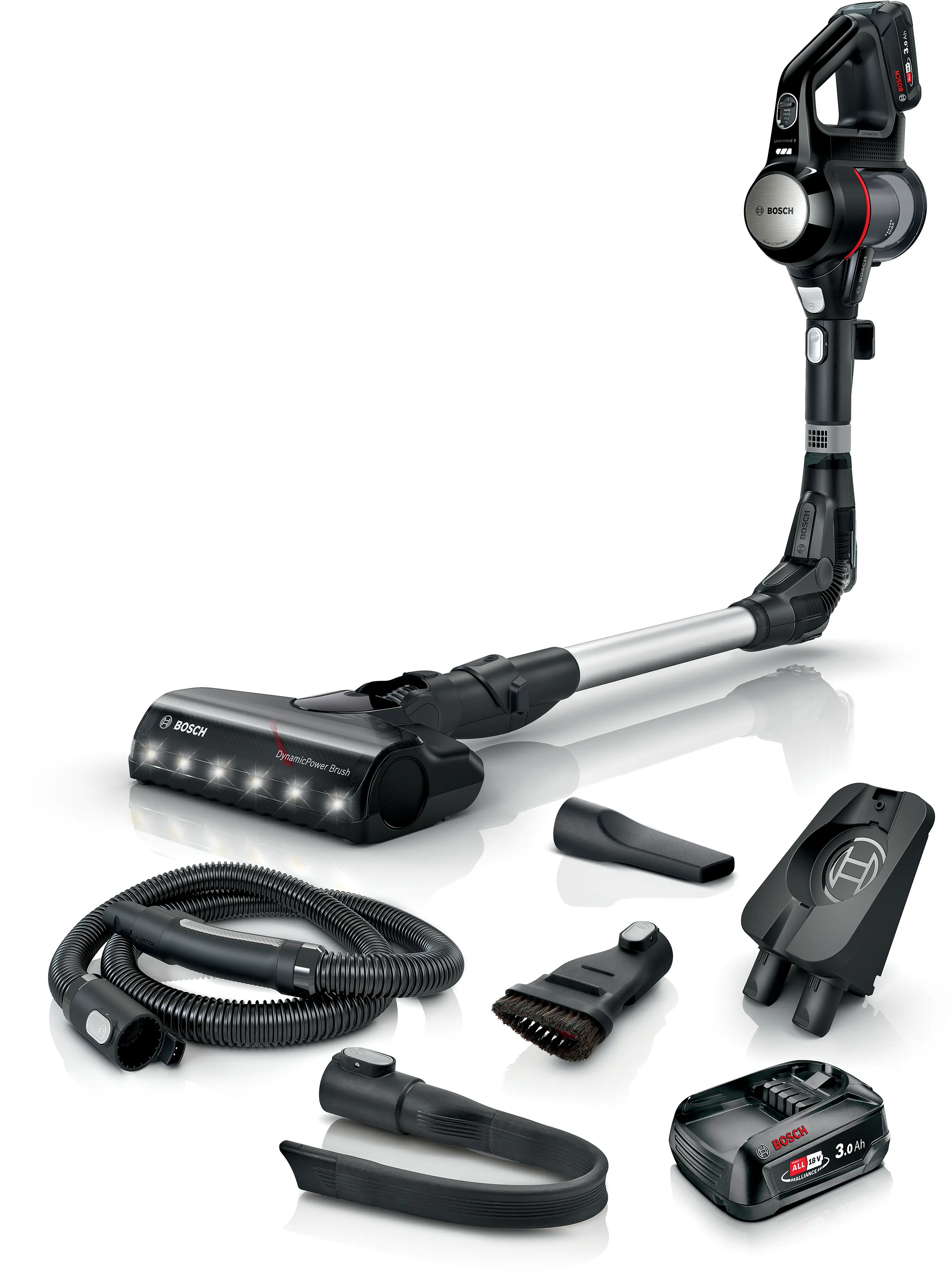 BBS712XTR Şarjlı Süpürge Unlimited 7 Siyah - Gorsel 1