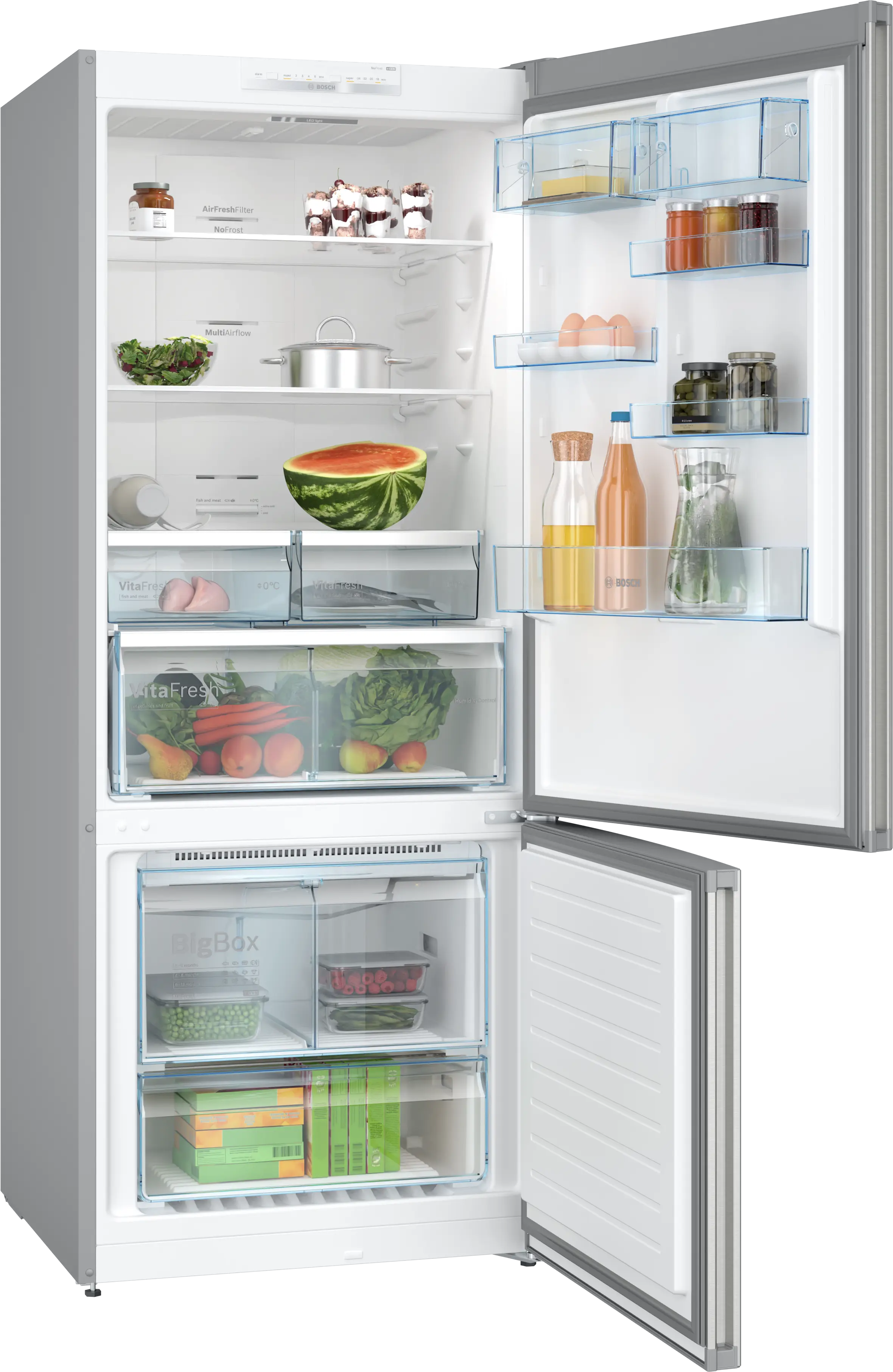 Serie 4 Alttan Donduruculu Buzdolabı 186 x 75 cm Paslanmaz çelik - Gorsel 2