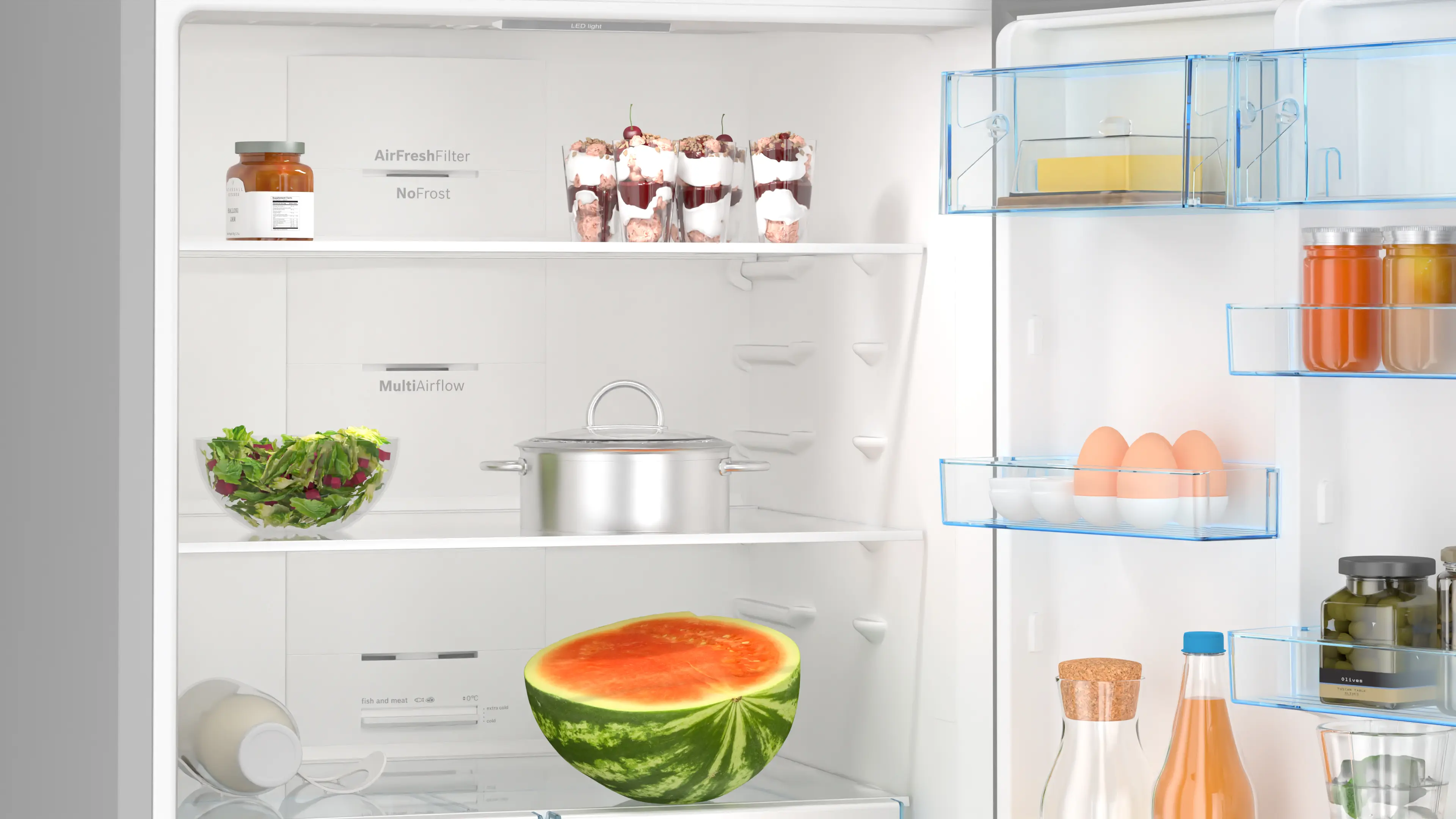 Serie 4 Alttan Donduruculu Buzdolabı 186 x 75 cm Paslanmaz çelik - Gorsel 4