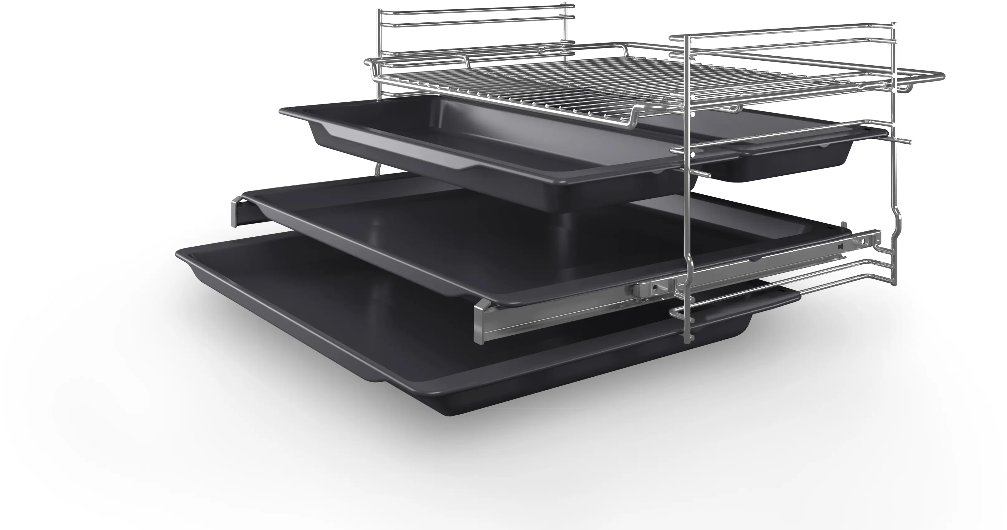 Serie 6 Ankastre Fırın 60 x 60 cm Black Inox - Gorsel 5